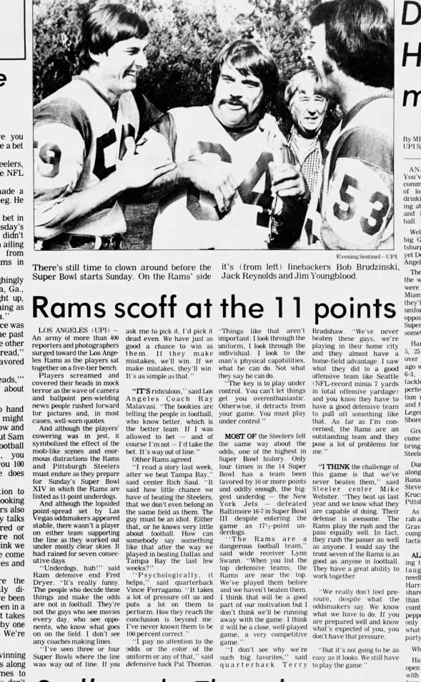 Clipping from The Sentinel